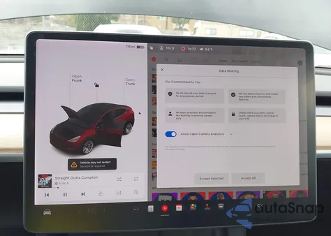 2021 Tesla Model Y Performance Dual Motor All-Wheel Drive from USA, damaged, VIN 5YJYGDEF8MF151310